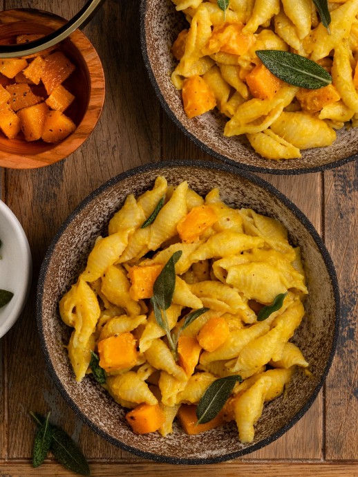 Vegan Butternut Squash Mac and Cheese