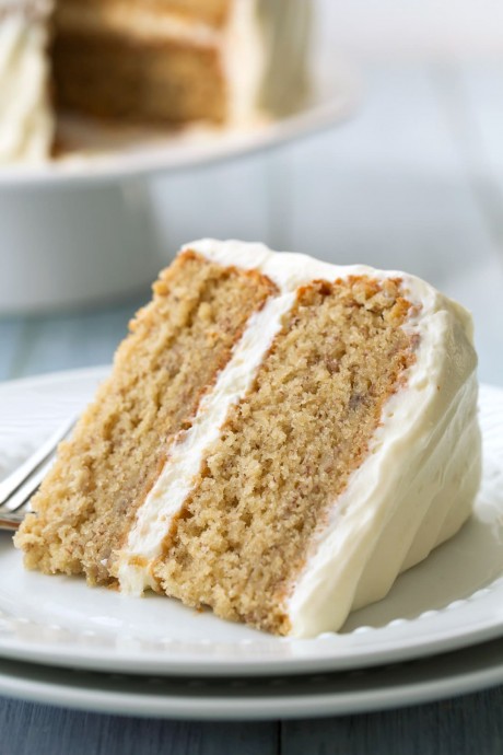 Banana Cake with Cream Cheese Frosting