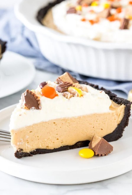 No-Bake Peanut Butter Pie