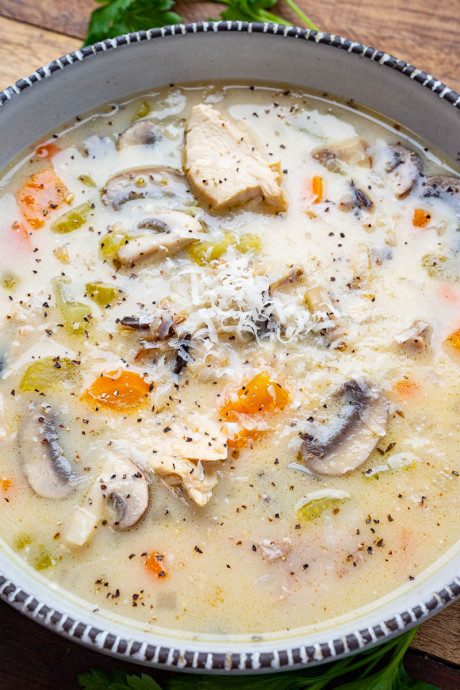 Turkey and Wild Rice Soup