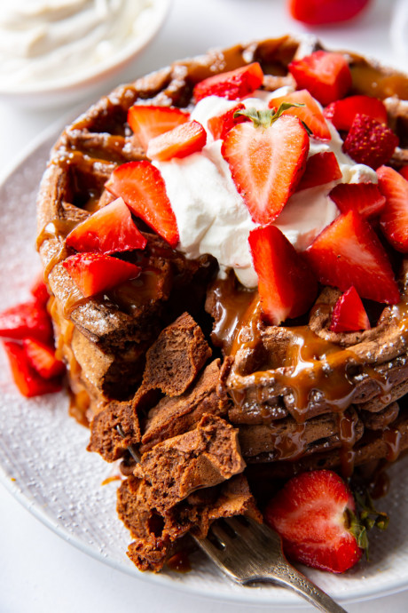 Belgian Chocolate Waffles