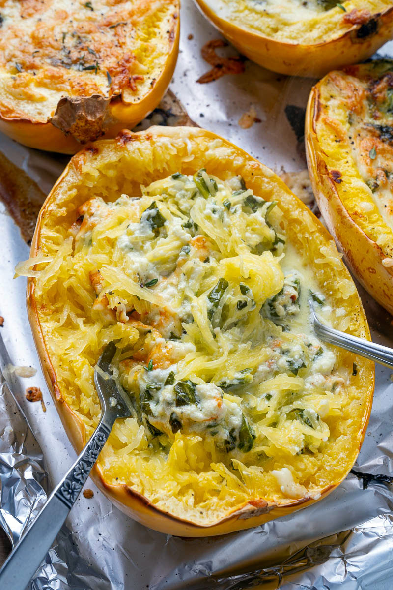 five-cheese-garlic-spaghetti-squash-recipes