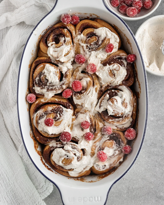 Gingerbread Cinnamon Rolls