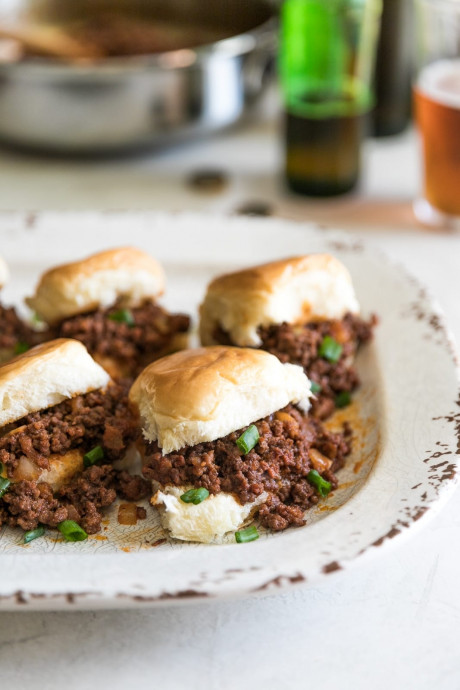 Mini Chorizo Sloppy Joes