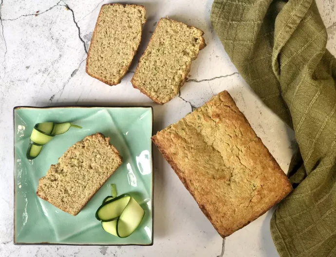 Healthy Keto Zucchini Bread