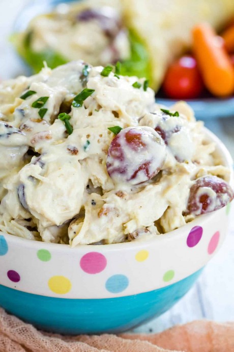 Healthy Waldorf Chicken Salad Recipe