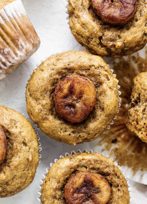 Bananas Foster Muffins