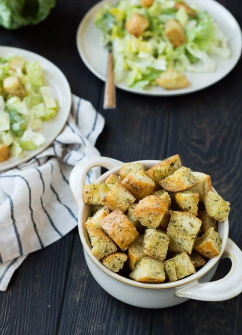 Caesar Croutons