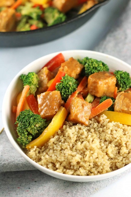 Easy Tempeh Stir Fry