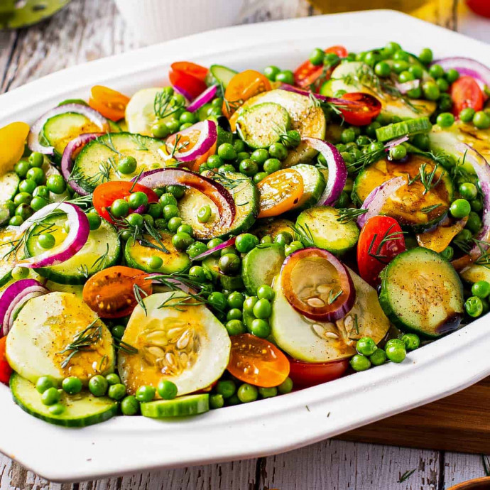 Simple Cucumber Salad