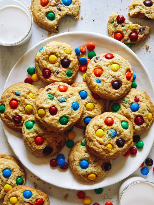 M&M cookies