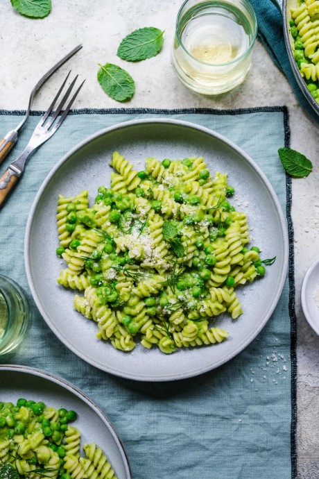 Pasta with Pea Sauce Pasta with Pea Sauce