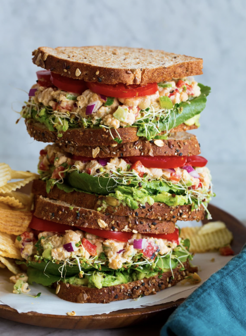 Chickpea Salad Sandwiches