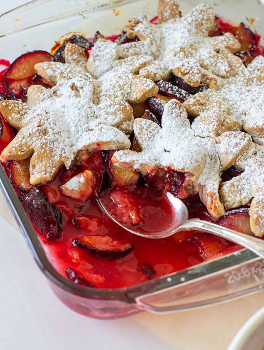 Plum Cobbler