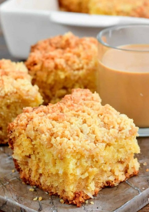 Coconut Coffee Cake