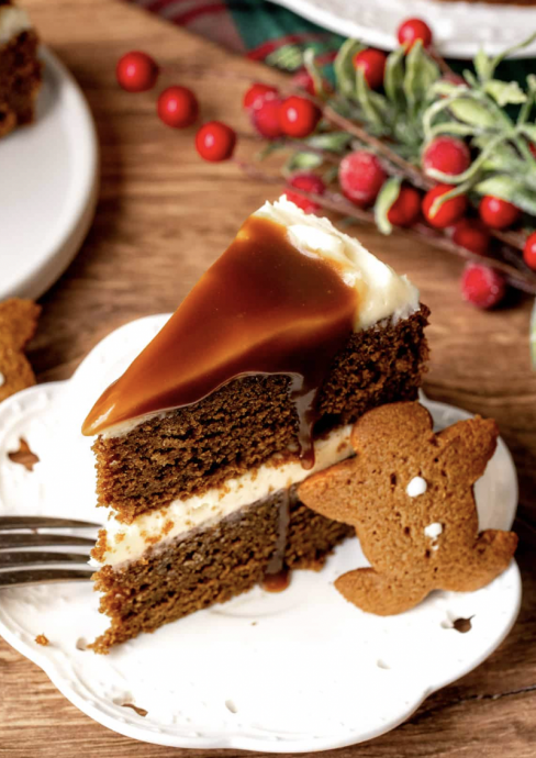 Gingerbread Cake – with Cream Cheese Frosting
