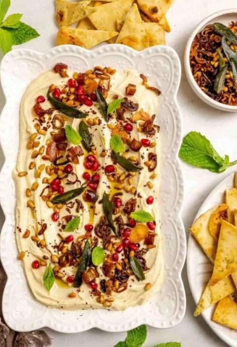 Party-Worthy Hummus (with Gorgeous Hummus Toppings) Party-Worthy Hummus (with Gorgeous Hummus Toppings)