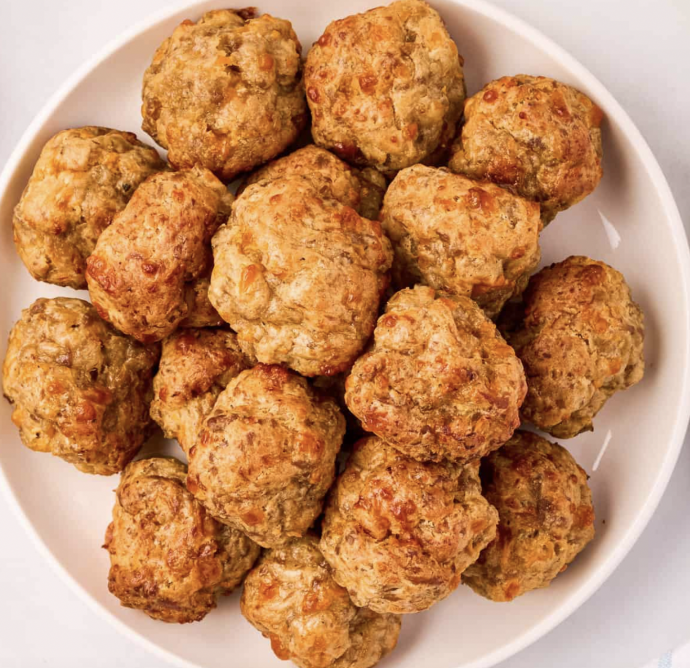 Cheesy Sausage Balls