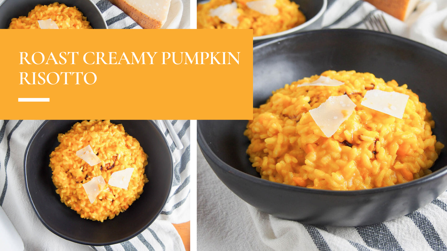 Oven Roasted Creamy Pumpkin Risotto — Recipes