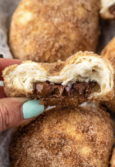 Nutella Churro Bombs