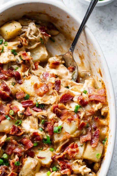 Creamy Chicken Potato Casserole