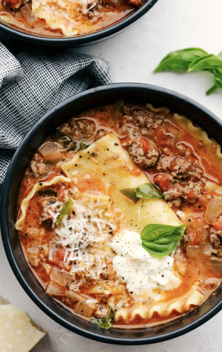 Lasagna Soup