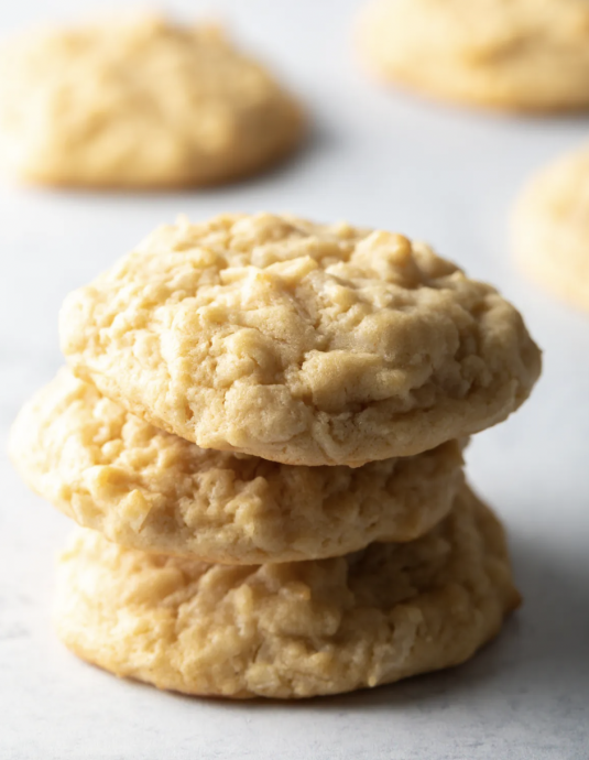 Soft Chocolate Coconut Cookies