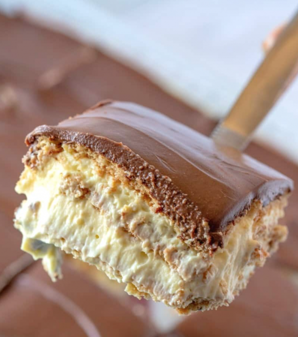 No-Bake Eclair Cake