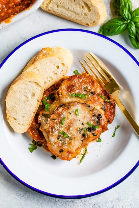 Baked Eggplant Parmesan