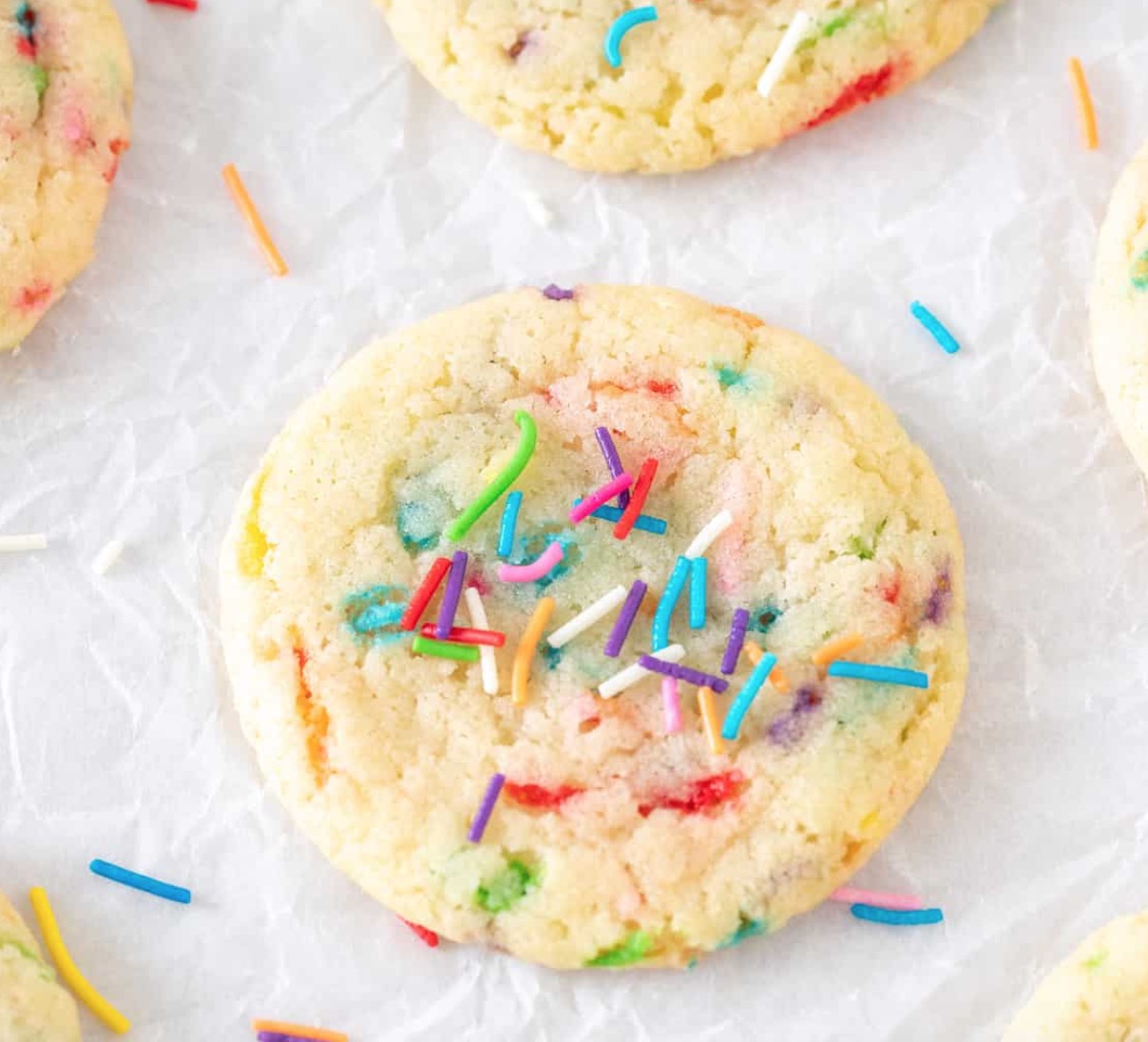 Funfetti Cookies from Scratch — Recipes