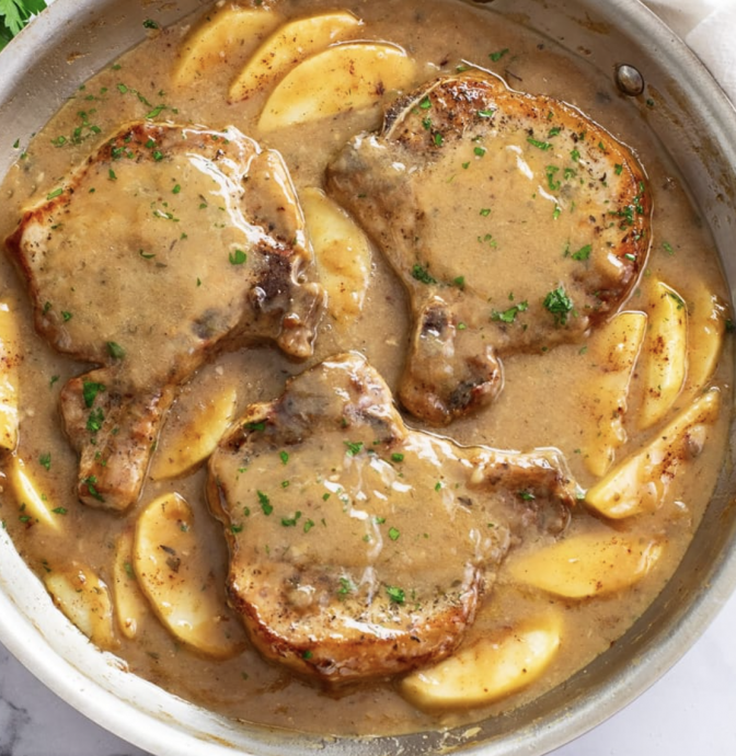 Apple Pork Chops — Recipes