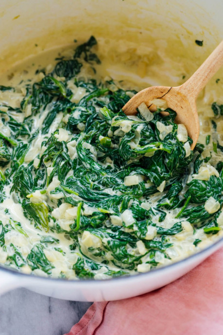 Fresh Creamed Spinach