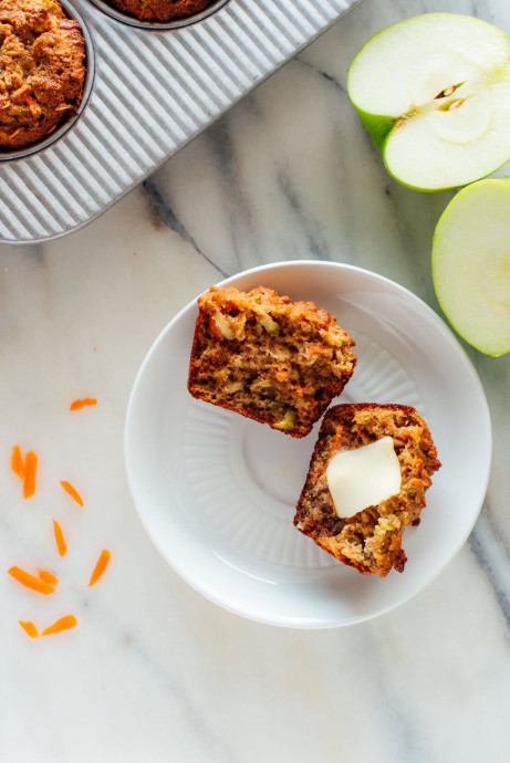 Apple & Carrot “Superhero” Muffins