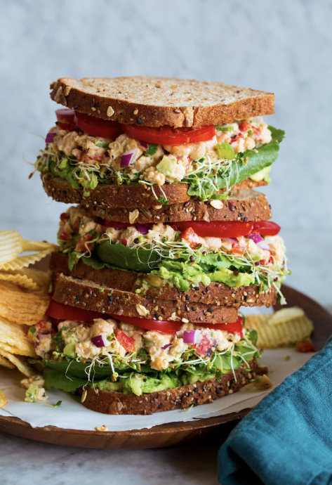 Chickpea Salad Sandwich — Recipes