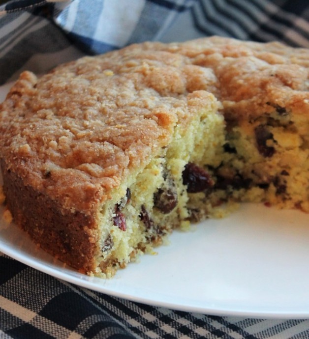 Cranberry-Walnut Coffee Cake