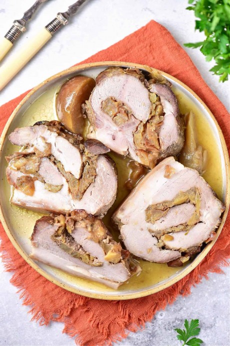 Pork Roast with Apples