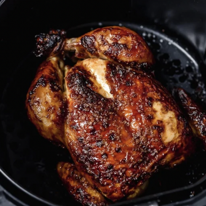 Buttermilk Marinated Air Fryer Whole Chicken