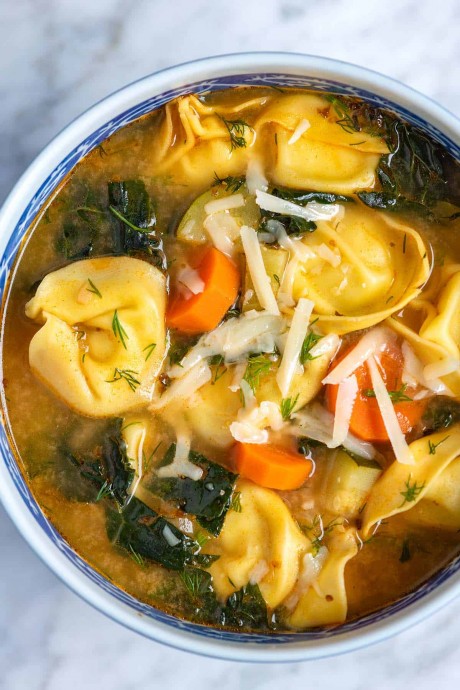 Easy Tortellini Soup