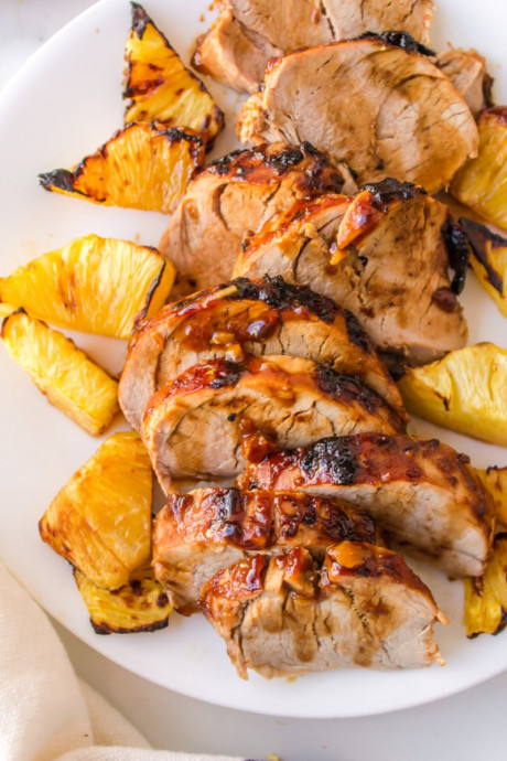 Pineapple Pork Tenderloin