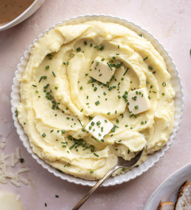 Manchego Whipped Potatoes