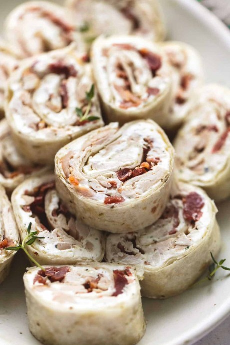 Chicken Bacon Ranch Pinwheels
