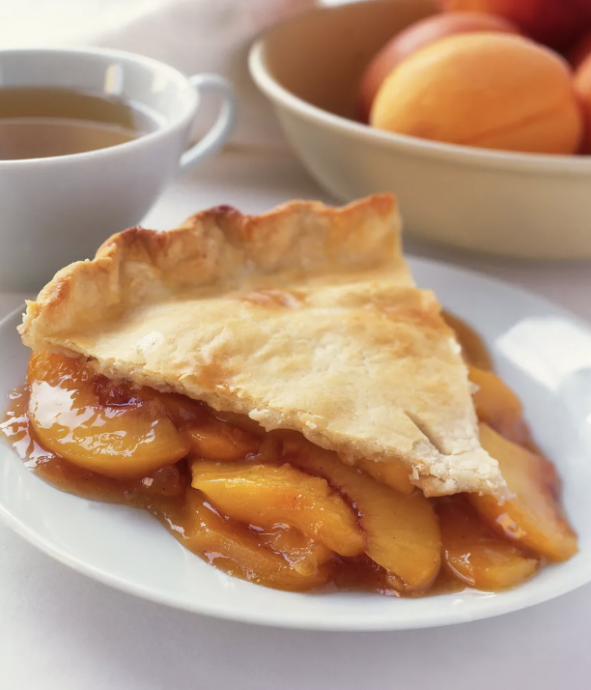 Vegan Peach Pie