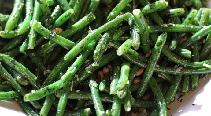 Green Beans Gremolata