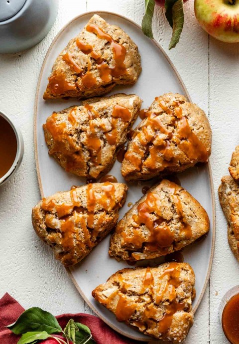 Apple Cinnamon Scones