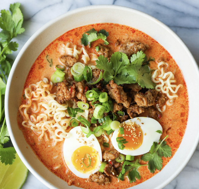 Thai Coconut Curry Ramen