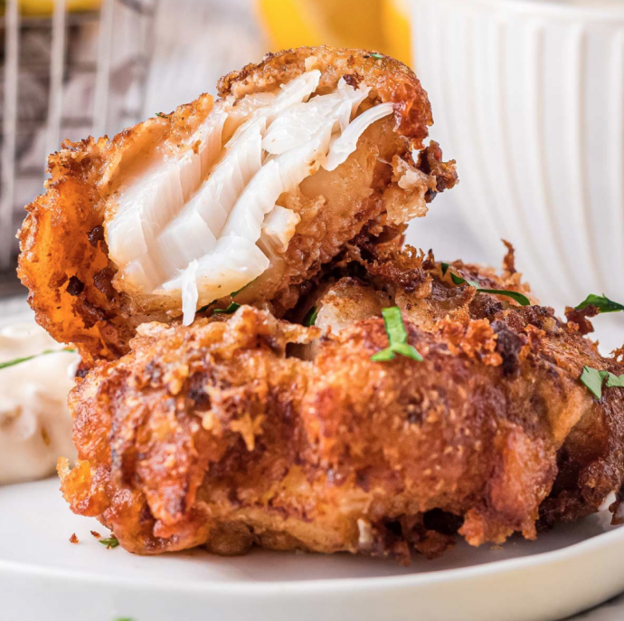 Crispy Beer Battered Fish