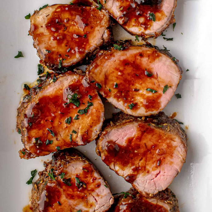 Maple Mustard Pork Tenderloin