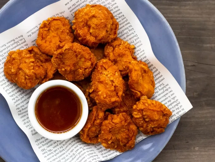 Homemade Chicken Nuggets With Sweet 'n' Sour Sauce Recipe