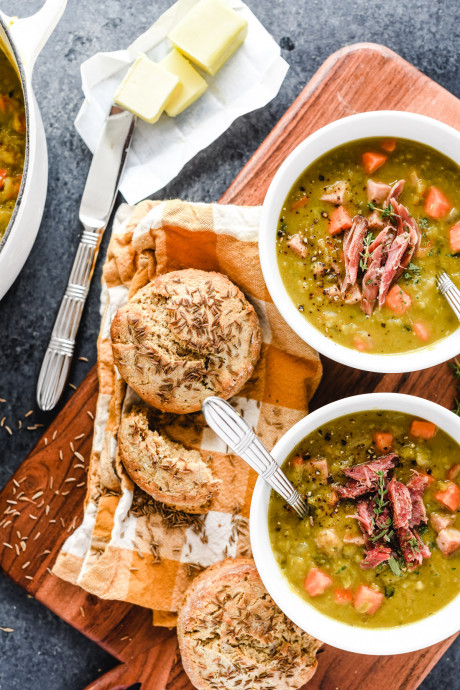 Split Pea Soup with Ham