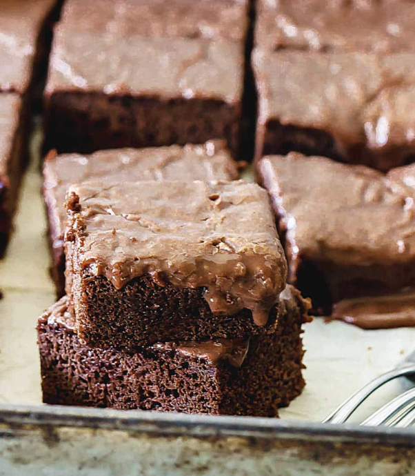 Chocolate Condensed Milk Cake